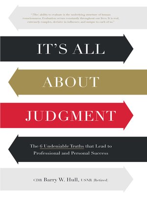 cover image of It's All About Judgment